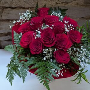 Ramo de 12 Rosas Rojas